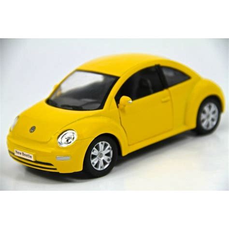 65 Kinsmart Vw Volkswagen Beetle New Diecast Model Toy Car 124