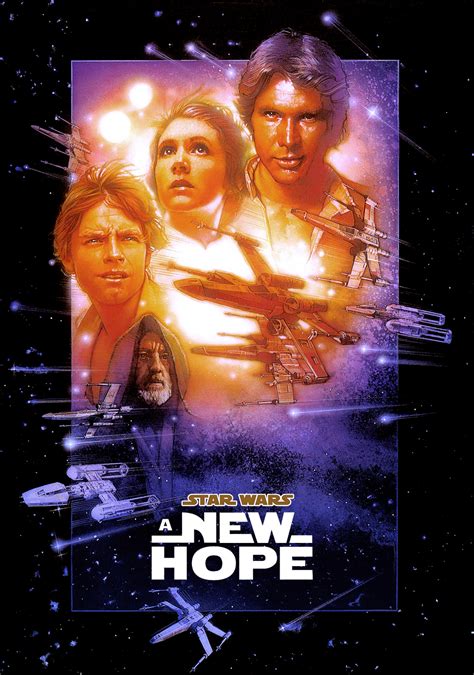 A new hope' was the first instalment in the 'star wars' saga. Star Wars: Episode IV - A New Hope | Movie fanart | fanart.tv
