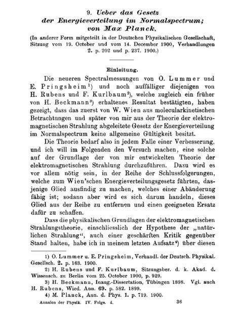 The Nobel Prize On Twitter 14 Dec 1900 Max Planck Presented His 1st Paper On Quantum