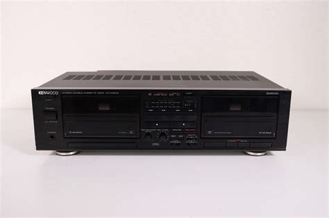 Kenwood Kx W6010 Dual Deck Cassette Playerrecorder