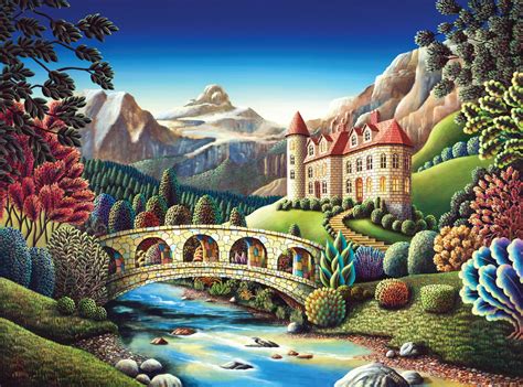Andy Russell Puzzles Stunning Dream Like Landscape Jigsaw Puzzles