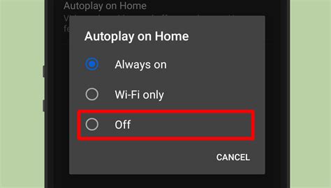 How To Disable Autoplay On The Home Screen On Youtube 6 Steps