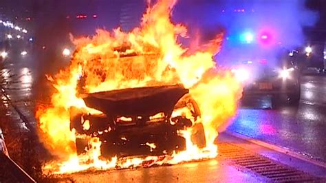 It is not matter itself, but it involves the reaction of different types of matter to generate energy in the form of heat and light. Car catches fire after minor accident on Edens Expressway ...