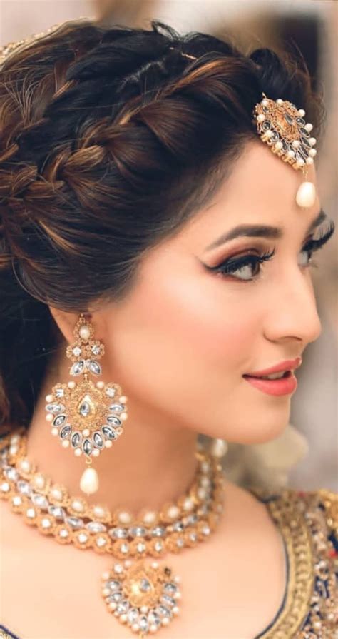 Bridalphotographyposes Bridal Hairstyle Indian Wedding Indian Bridal Hairstyles Pakistani