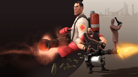 Heavy And Medic Tf2 Wallpapers On Wallpaperdog