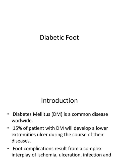 Diabetic Foot Ulcer Pdf