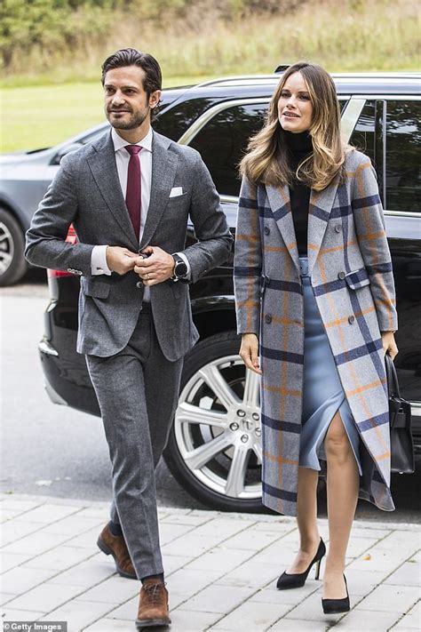 Prince Carl Philip And Princess Sofia Of Sweden Are The Stylish Couple At Stockholm University