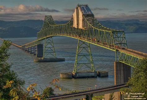 Astoria Megler Bridge At The Mouth Of The Columbia River A Photo On