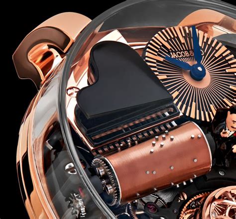 Opera Godfather Clear Case Rose Gold Musical Tourbillon Jacob And Co