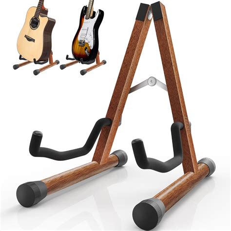Buy Lekato Guitar Stand Electric Guitar Stand With Padded Foam Wooden