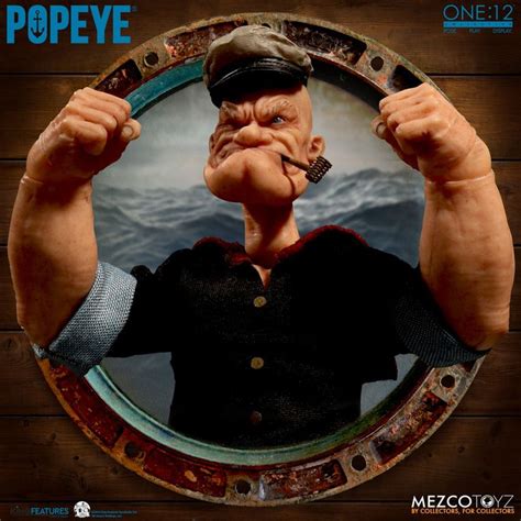 a collectible realistic popeye figurine joe s daily popeye the sailor man popeye sailor