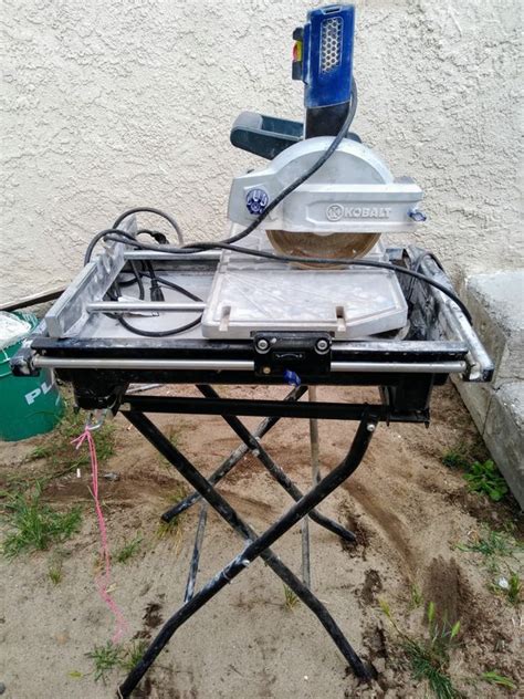 Sears craftsman 10 table saw. "7 Inch Kobalt wet tile saw for Sale in Atwater, CA - OfferUp
