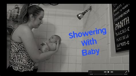 Showering With Baby Amelia At Weeks Months Youtube