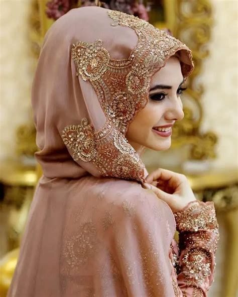 Beautiful Bridal Hijab Designs For Wedding Sheideas