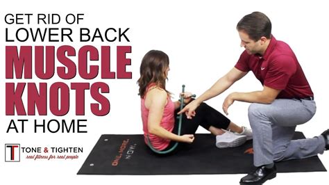 How To Get Rid Of Muscle Knots And Pain In Your Lower Back Fast Youtube