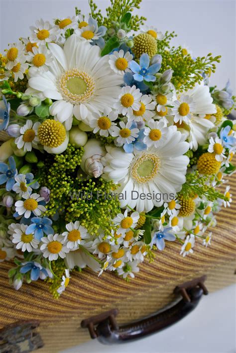 The gerbera daisy celebration is sure to brighten the day no matter what the occasion!includes Summer brides bouquet, white Germini, mini Gerbera, Daisy ...