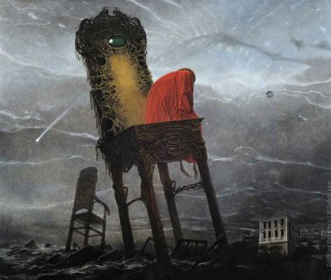 50 Surrealism Paintings By Polish Artist Zdzisław Beksiński