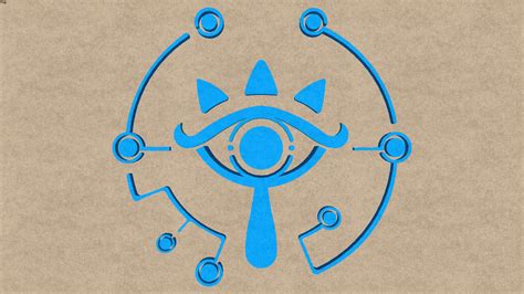 The Legend Of Zelda Sheikah Eye 3d Warehouse