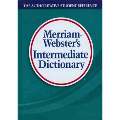 Merriam Websters Intermediate Dictionary Submarino