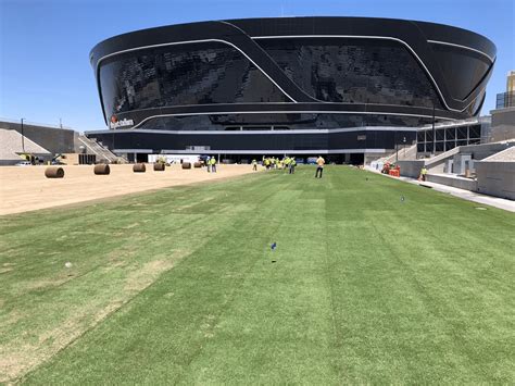 Allegiant Stadiums Retractable Field Tray Lvsportsbiz