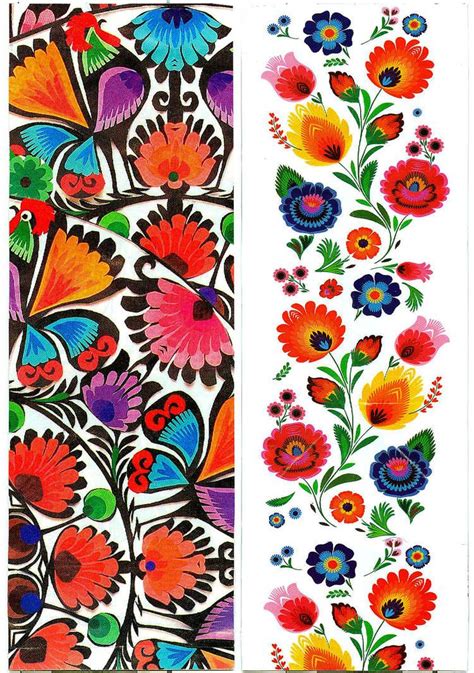 folk motifs forever by nitrofieja folk art flowers folk embroidery polish folk art