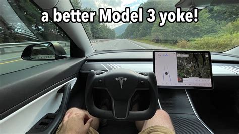 A Better Yoke For A Tesla Model 3 Or Model Y Youtube