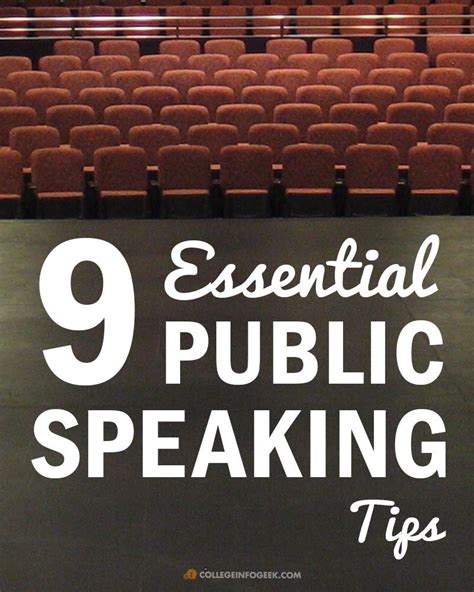 9 Tips For Becoming A Great Public Speaker Public Speaking Public