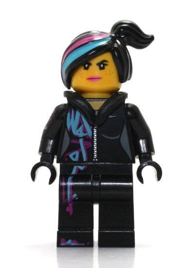 Lego The Movie Minifigure Wyldstyle With Hoodie Down Lego Movie