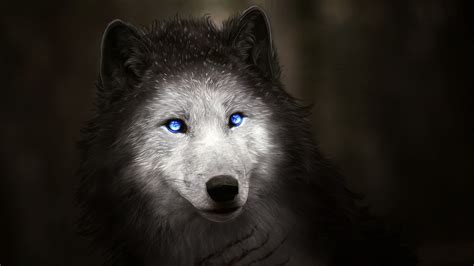 wolf  blue eyes wallpapers hd wallpapers id