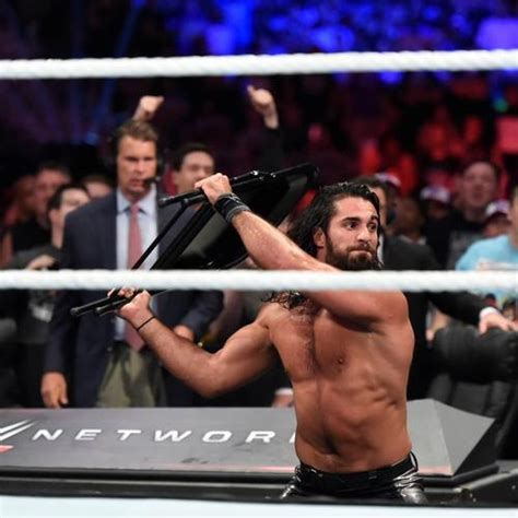 Wwe fans should know by now that a steel chair near the squared circle isn't there solely for seating purposes. Seth Rollins USED & SIGNED Steel Chair (Battleground - 07/24/16) | WWE Auction