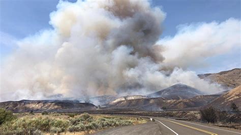Wildfires Burning In Idaho Eastern Oregon