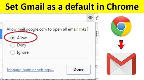 How To Make One Gmail Default