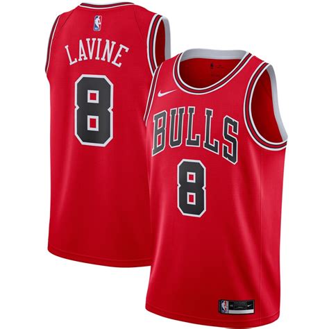 Mens Nike Zach Lavine Red Chicago Bulls 202021 Swingman Jersey Icon
