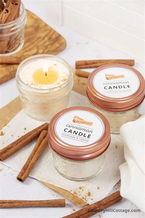 Cinnamon Candles