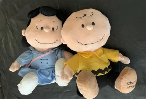 Charlie Brown And Lucy Van Pelt Peanuts 15”x 12” X 10” 12999 Picclick