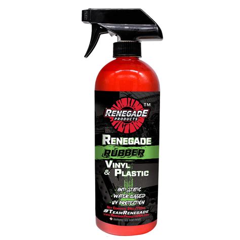 renegade rubber vinyl and plastic conditioner renegade products usa