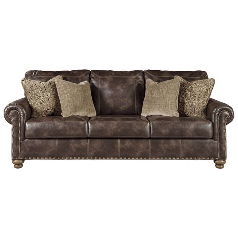 Signature Design By Ashley Nicorvo Traditional Queen Sofa Sleeper With