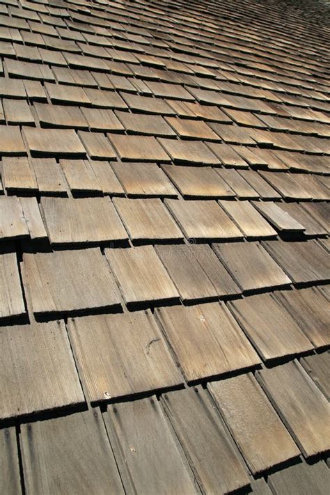 Old Wooden Roof Shingles Stock Image Image Of Worn Angled 16041023