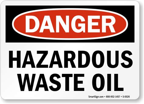 Hazardous Waste Label Templates