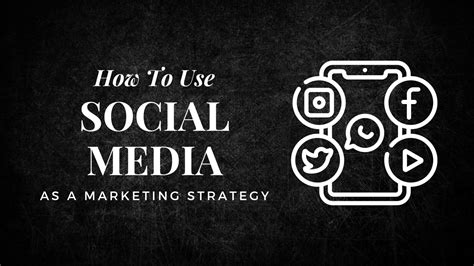 How To Use Social Media As A Marketing Strategy Filip Konecny