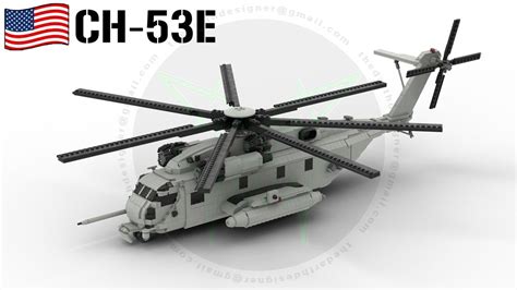 Lego Moc Sikorsky Ch 53e Super Stallion 135 Scale By Darthdesigner
