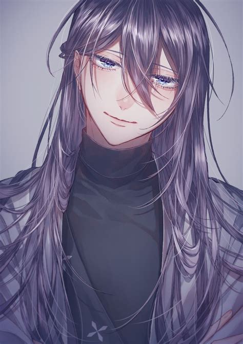 Pin By 🌟iva🌟 On Hypnosis Mic Anime Boy Long Hair Handsome Anime Guys