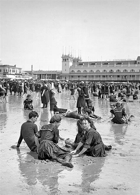 The Jersey Shore Circa 1905 Atlantic City On The Beach S Jersey