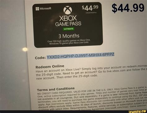 Xbox Game Pass Ultimate Codes Free