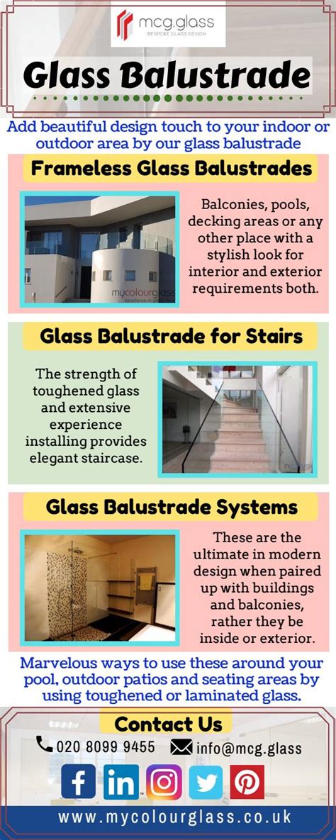 Stylish Glass Balustrade Systems Mycolourglass By Mycolourglassuk Issuu