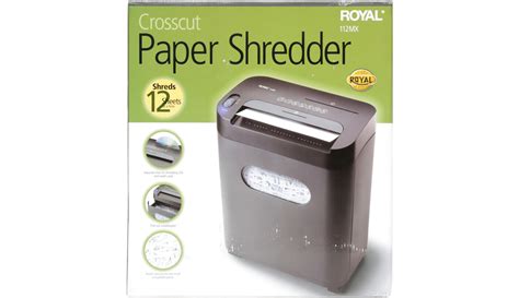 Royal 29186x 112mx 12 Sheet Crosscut Shredder