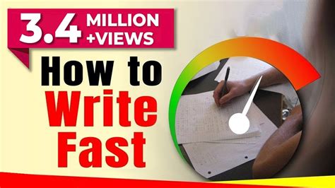 How To Write Fast With Good Handwriting How To Write Fast With Good