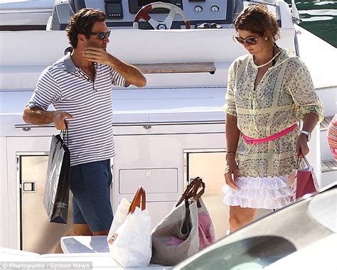 Yeah, i mean, i went down sometimes in the past. Roger Federer and wife Mirka wind down after Wimbledon ...
