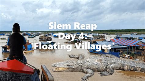 Cambodia Siem Reap Day Four Floating Villageshow To Avoid Scamscrocodile Pits Youtube