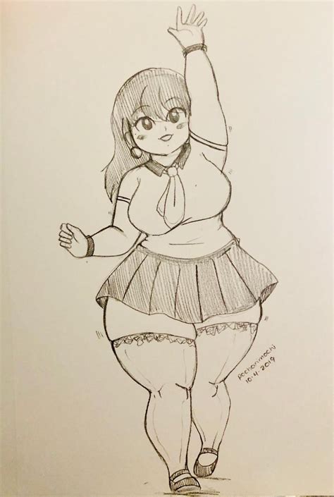 Fat Girl Anime Art Telegraph